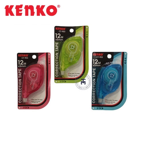 

Tipe X Kenko CT-903 Correction Tape 12M x 5mm