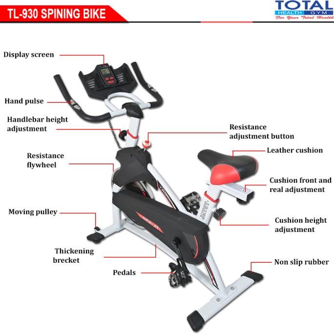 Sepeda Statis Spinning Bike Tl 930