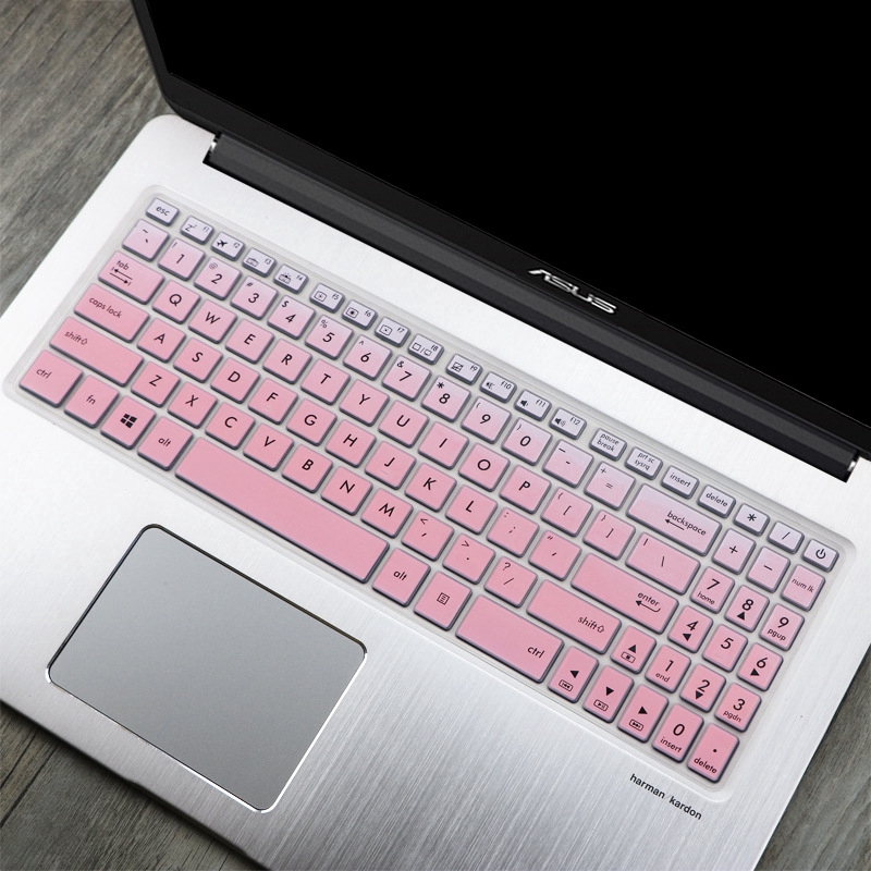 Untuk 15.6 Inch ASUS YX570U NX580VD nx580 yx570zd Lembut Ultra-Tipis Silikon Laptop Keyboard Cover Pelindung