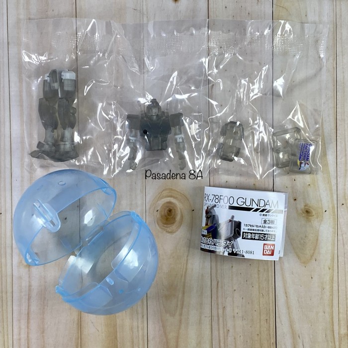 Promo Gashapon Rx-78F00 Gundam (Gundam Factory Yokohama) Termurah
