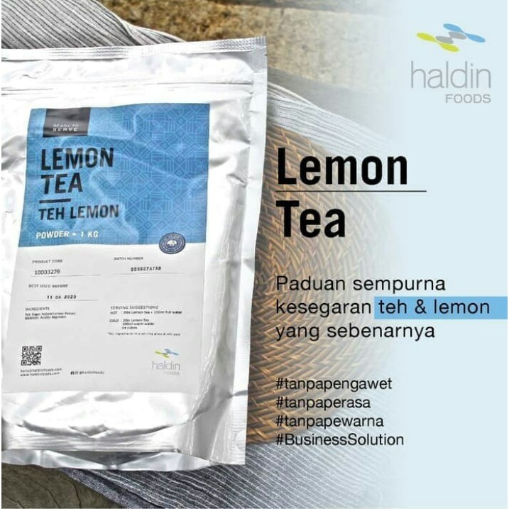 

Minuman Lemon Tea Bubuk 1Kg [Alami, Tanpa Pengawet dan Pewarna]