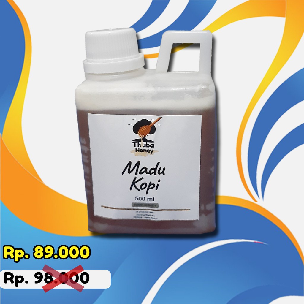 

Madu Murni Asli Nektar Bunga kopi Raw Honey