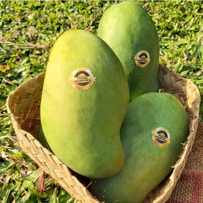 

Mangga Alpukat/Mangga Arumanis 143 (Fresh Mangoes) - Grade Jumbo (berat per dus 3,4 kgan)