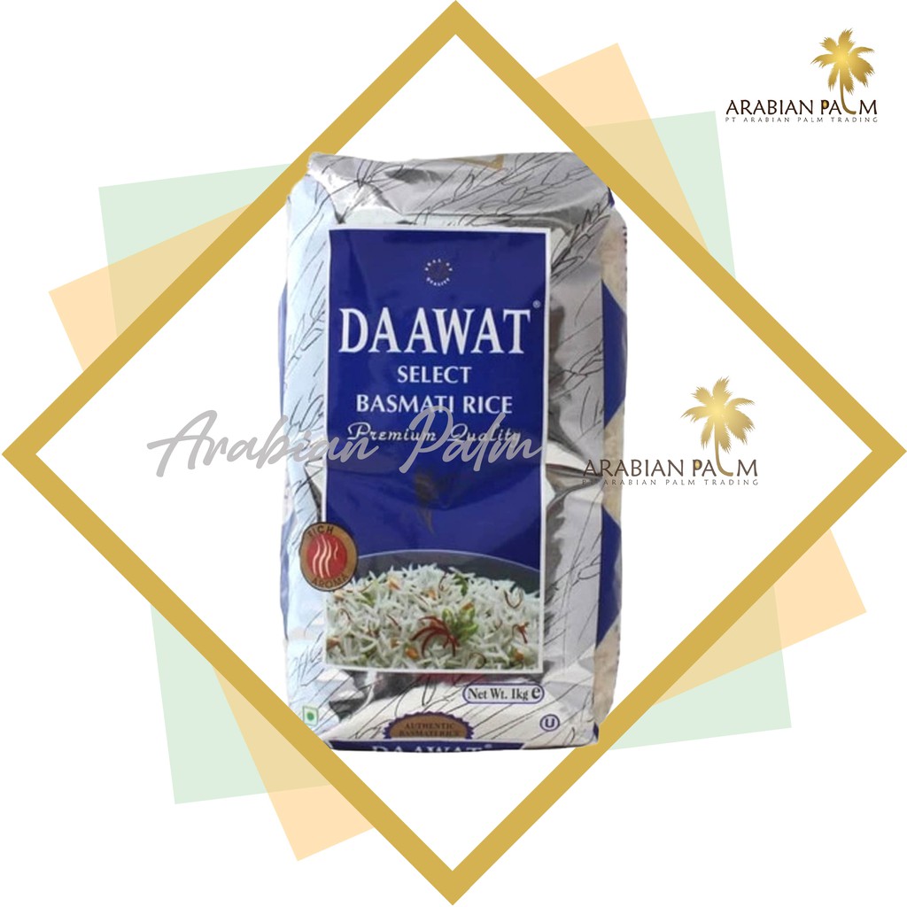 

Daawat Select Basmati Rice Premium Quality Beras Basmati 1kg