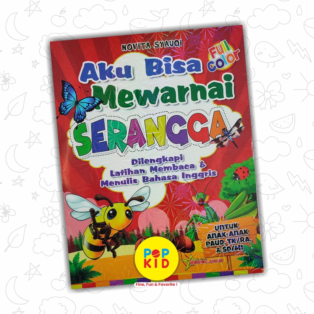 BUKU MEWARNAI ANAK - AKU BISA MEWARNAI BANYAK PILIHAN SERI BEST SELLER