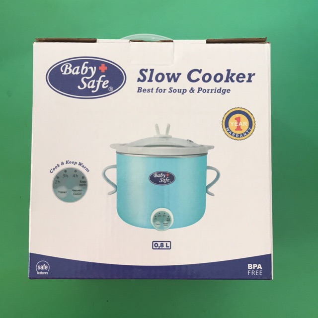 Slow cooker baby safe 0,8L LB007