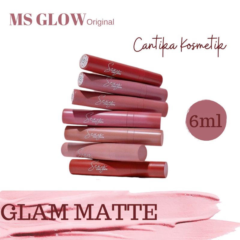 LIPSTIK MS GLOW ORIGINAL - GLAM MATTE