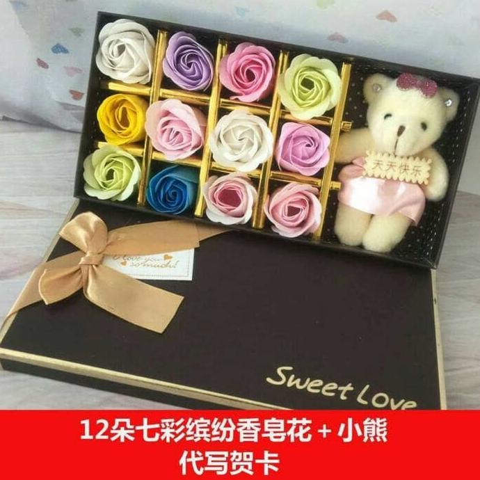 

[COD] Sweet Love special soap box. sabun kertas kado valentine gift [COD]