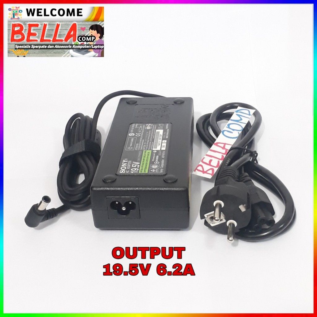 Adaptor Charger LED TV Sony 19.5V 6.2A 120W KDL-50W790B ACDP-120N01 ACDP-120E01 ACDP-120E02