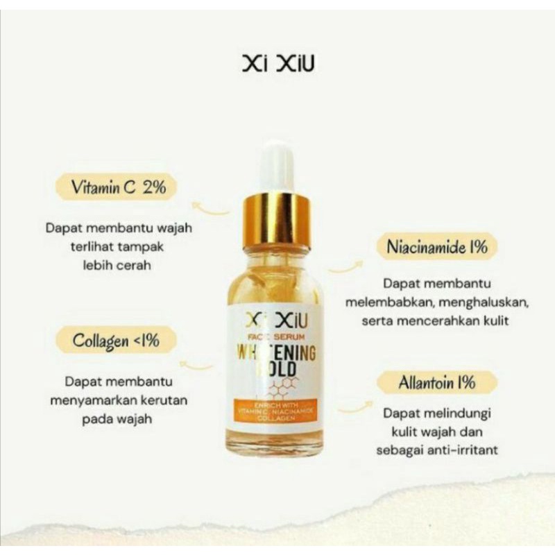 Xi Xiu Face Serum 20ml original