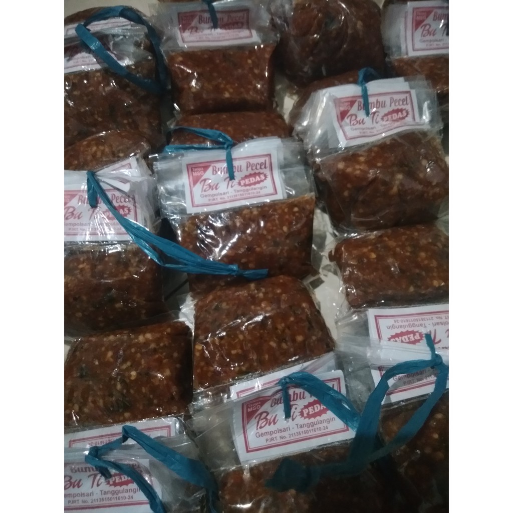 

Bumbu pecel bu tik sidoarjo
