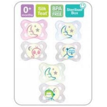 MAM Pacifier FREE TALI EMPENG / MAM PACIFIER NIGHT / AIR  0m+ / 6m+ Empeng MAM