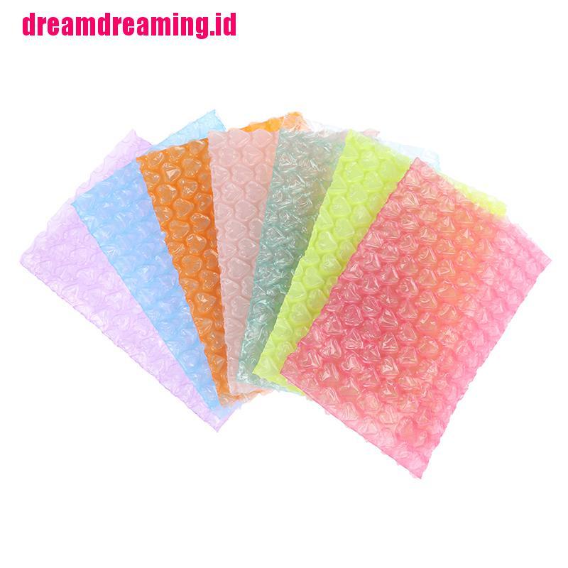 10pcs Busa Bubble Wrapping Bentuk Hati Ukuran 15x10cm