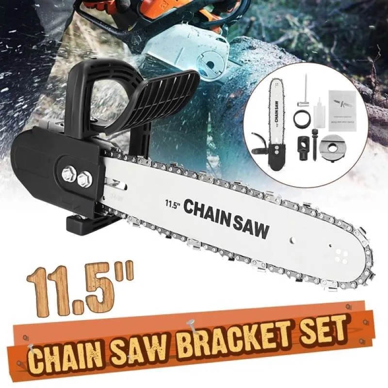 Mini Electric Chain Saw - Adapter Chainsaw Gergaji Kayu mesin Gerinda 100mm Ikura Tools