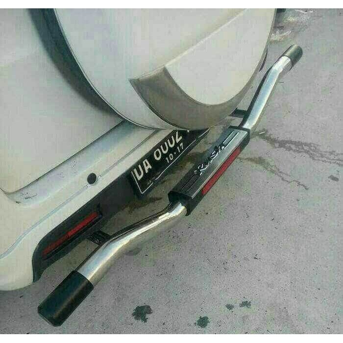 Rear Bumper - Pengaman Belakang Rush - Terios Stanless