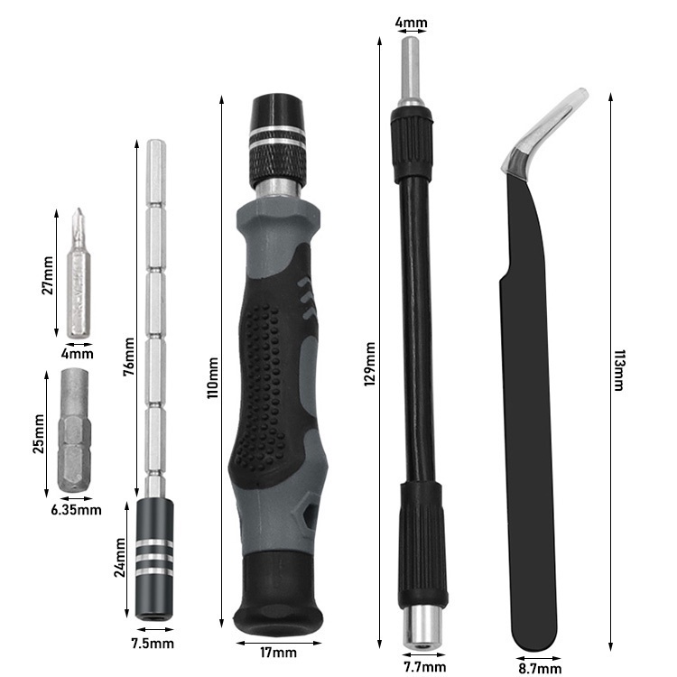 【Upgrade】 Obeng Set 115 in 1 obeng hp Multifungsi Alat Bongkar Mini Precision Untuk Smartphone Laptop Reparasi SERVICE HANDPHONE LAPTOP HP ELEKTRONIK DSB TOOL SET Mini Precision tools service Screwdriver set Peralatan service Alat service Perkak