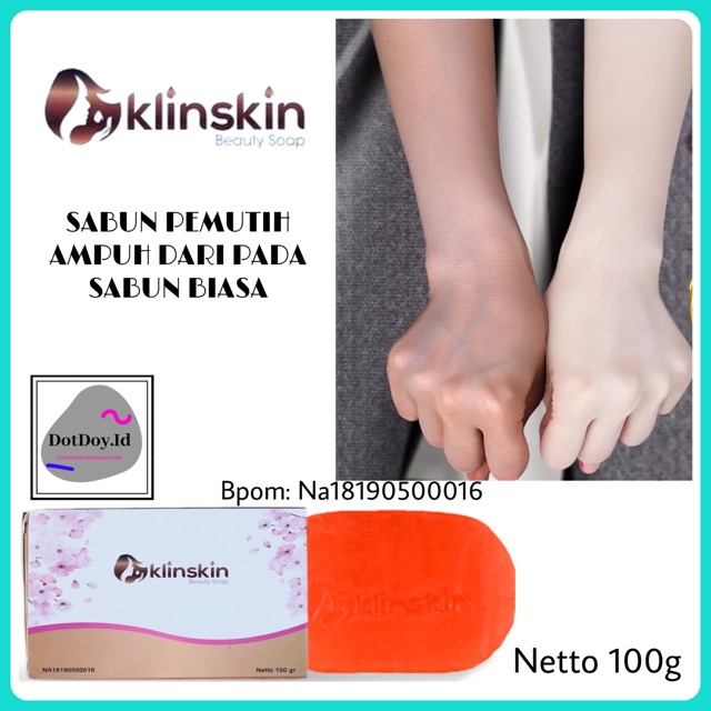 SABUN PEMUTIH KLIN SKIN BEAUTY SOAP-SABUN MANDI PEMUTIH