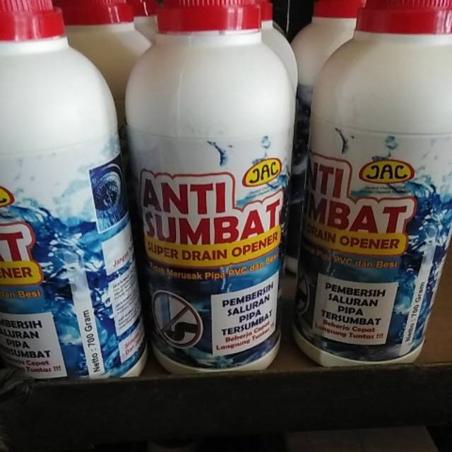 Anti sumbat/soda api cair/