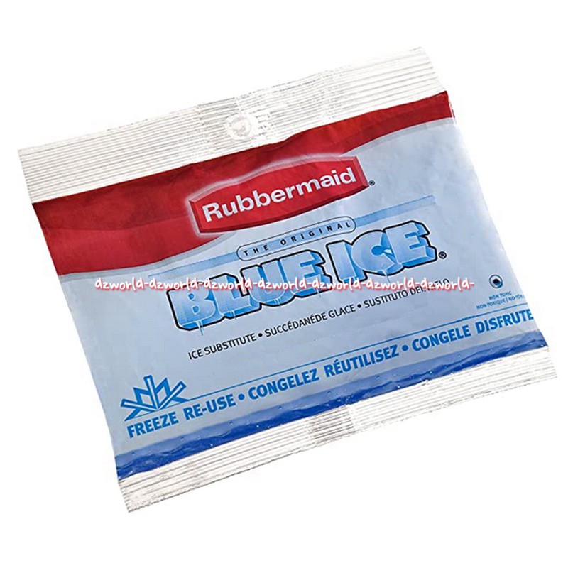 Rubbermaid Blue Ice Es Awet Pengganti Es Plastik Ruber Maid