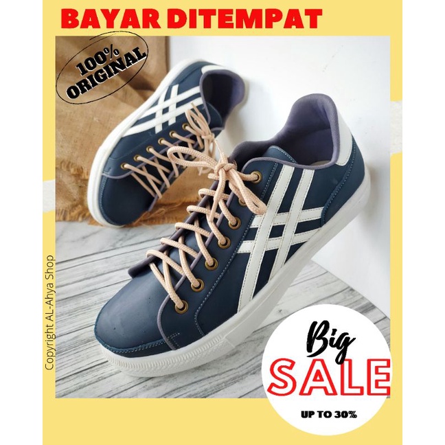 Sepatu Pria Sport Terbaru Kasual Keren Sneakers Tali Pria Murah Original Ori One Love Sepatu Fashion