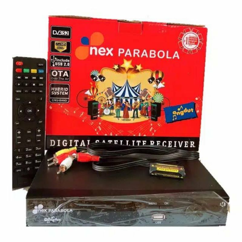 RECEIVER NEX PARABOLA MERAH