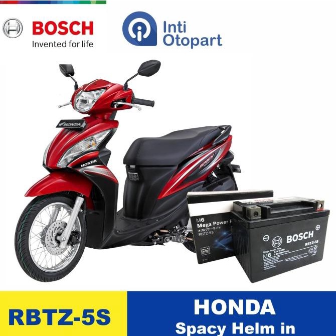 ------] Accu Aki Motor HONDA SPACY ORIGINAL BOSCH