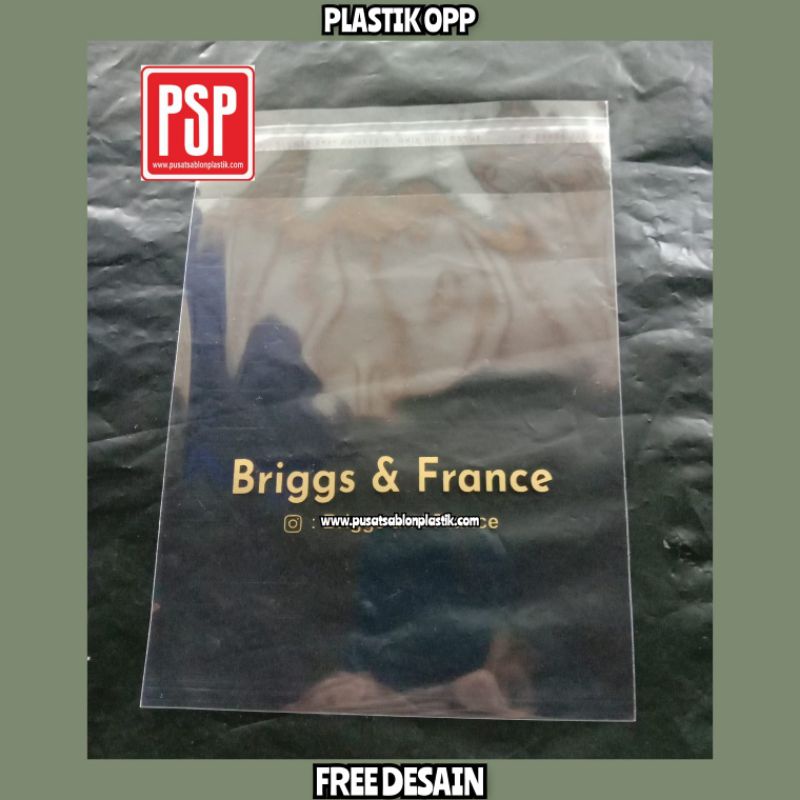 

sablon plastik opp uk 10x12 tinta Emas