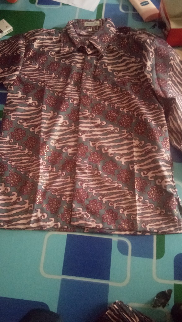 N.o>kemeja Batik_bahan Sultra Silk Adem