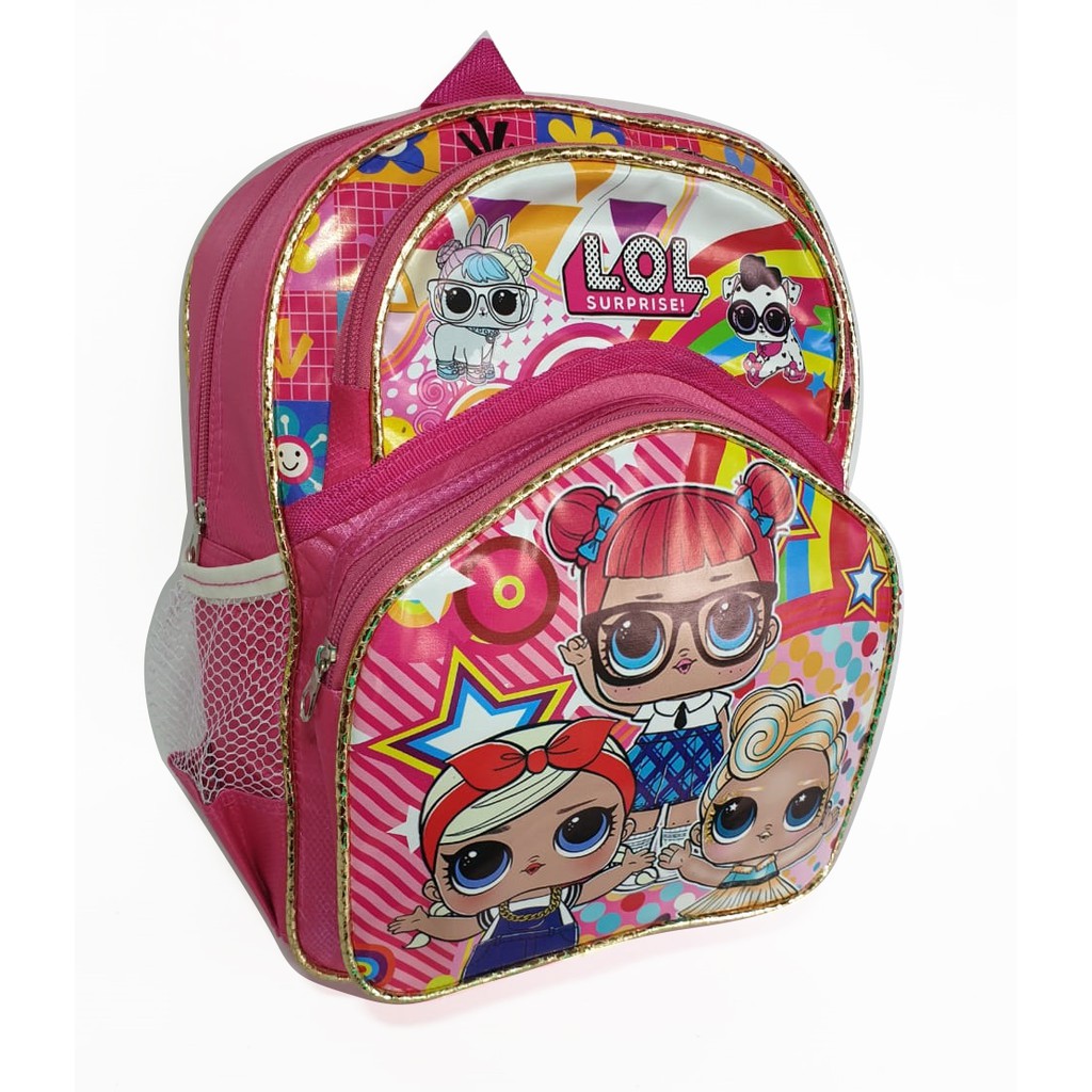 TAS ANAK TK SD FROZEN LOL LITTLE PONY HELLO KITTY TOBOT TRASFORMER TK PAUD BELI 2 BONUS 1 pc DOMPET