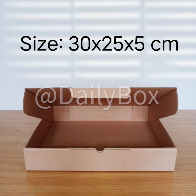 

[isi 10pcs] Box Murah, Kardus Packing, Box donat uk 30x25x5 cm