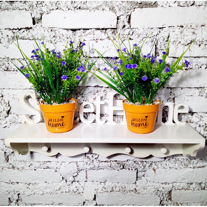 bunga artificial bunga plastik rumput sintetis dekorasi rumah