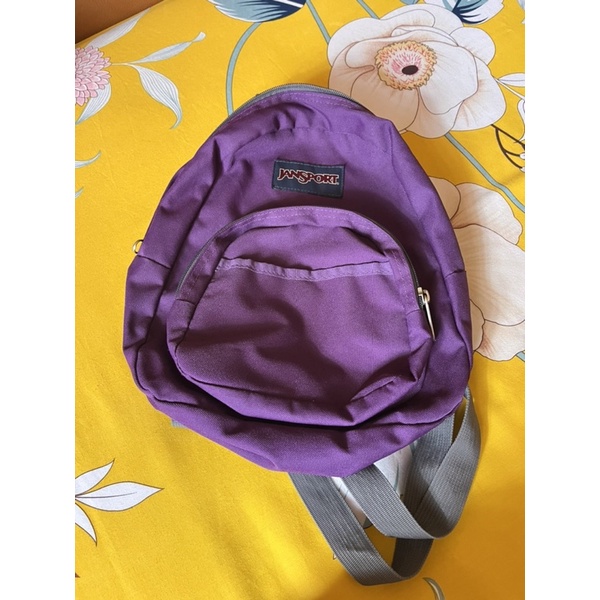 PRELOVED JANSPORT MINI BACPACK (Original) Signature Purple