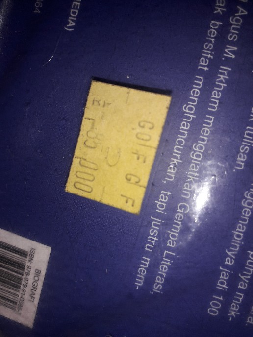 Gempa Literasi Dari Kampung Untuk Nusantara Gol A Gong Agus M Irkham