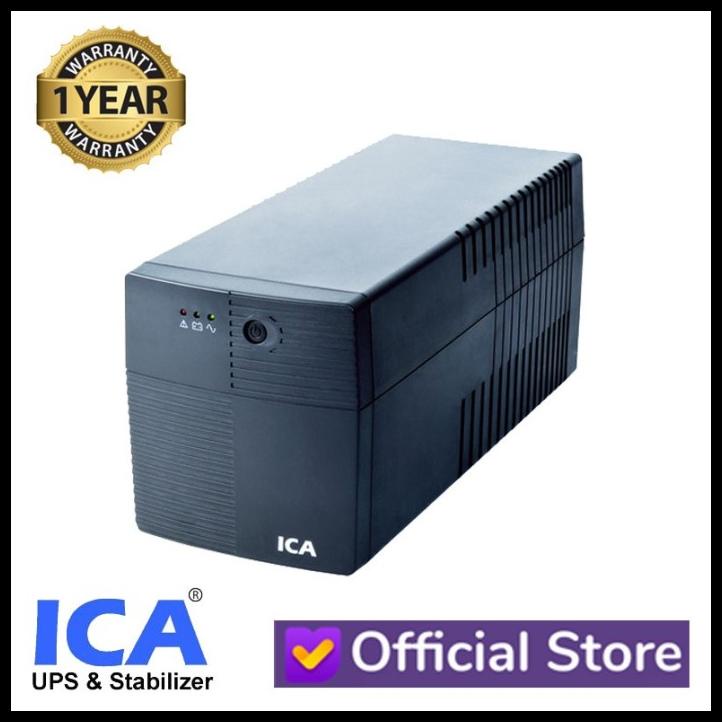 Ups Ica 1300Va + Stabilizer , Ups Ica Cn1300 Garansi Resmi Ica