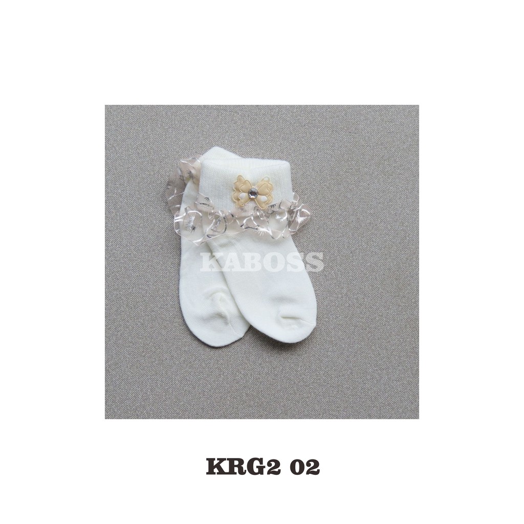 Kaboss Kaos Kaki Anak Renda Lucu untuk usia 1-2 Tahun