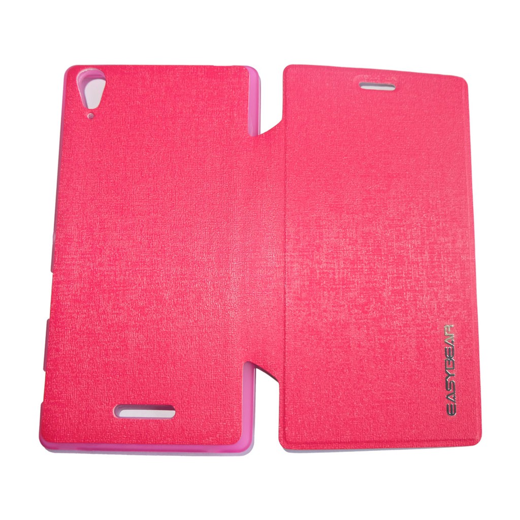 Sarung EASYBEAR Sony Xperia T3 / Lether Case Sony Xperia T3 / Flip Shell / Flip Cover / Dompet