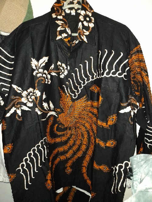 Size M L Xl Xxl Xxxl Bswart Batik Hrb026 Kenongo Hem Pendek Padi Pekalongan M L Xl Batik