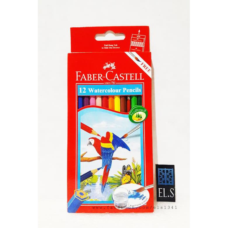 

Sale!! Faber Castell Watercolour 12 Colours Terbaru