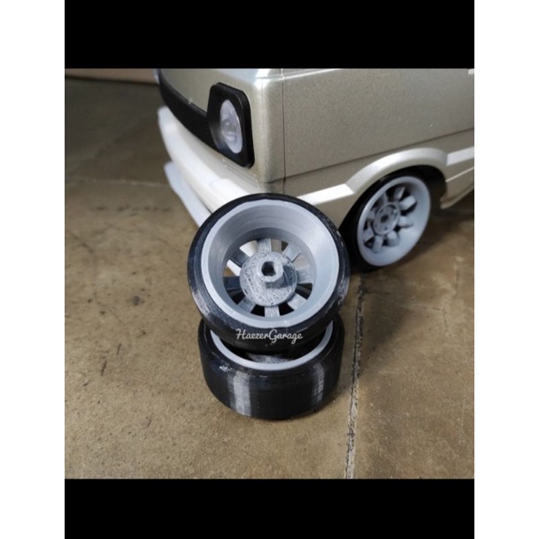 Aksesoris RC WPL D12 Pelk Mchassis Watanabe Hex 5mm - Z3D