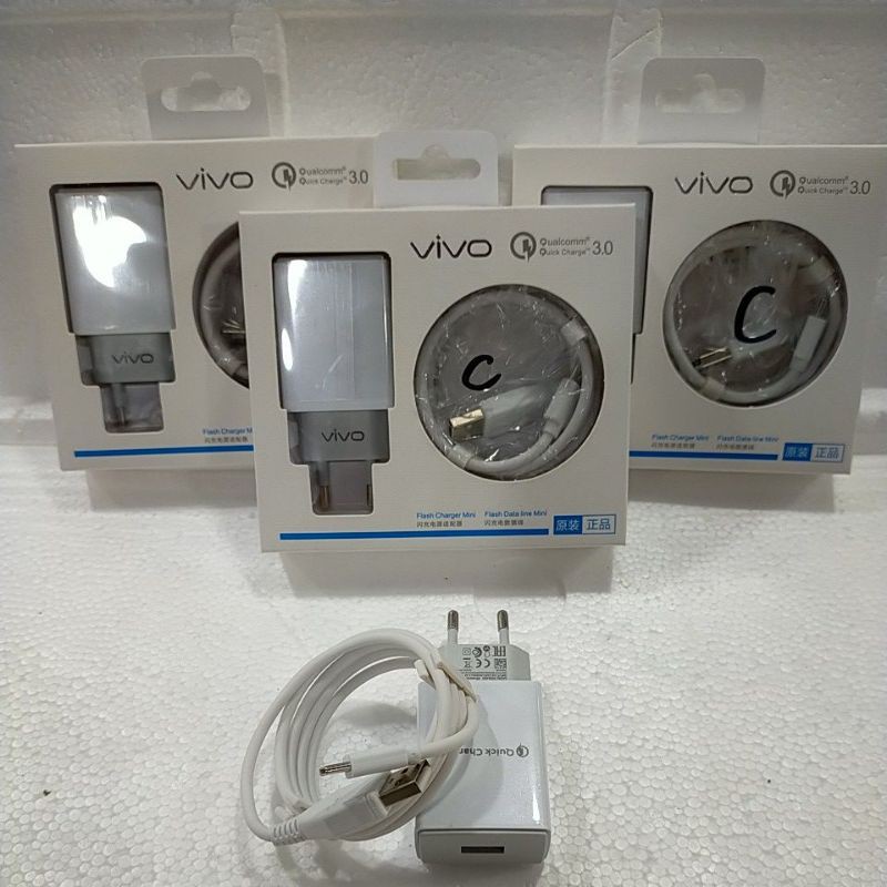 Charger vivo type C Fast charging 3.0 (Batok kecil)