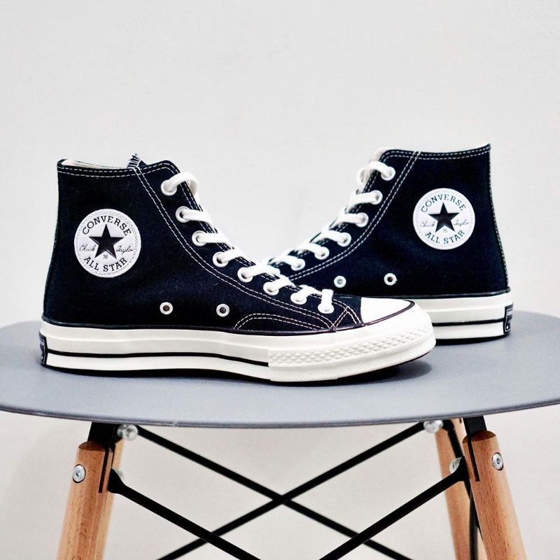 Converse 70s High Black Egret Original 100% Resmi (PT MAP) Garansi Original