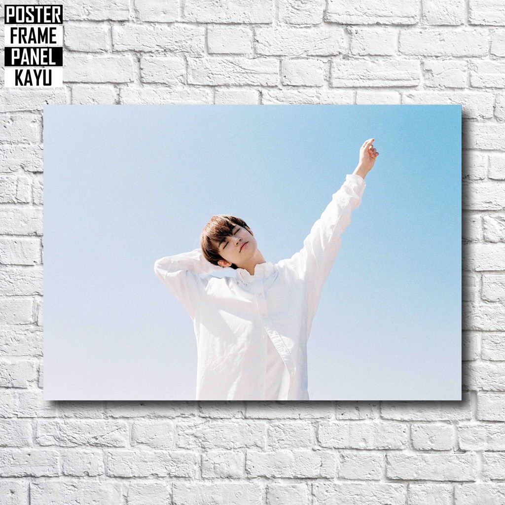 Poster NCT U Chenle From Home Resonance Part 1 Frame Kayu Solid A4 CNL003