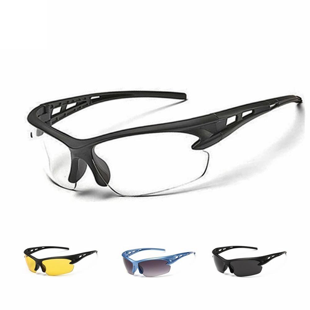 Kacamata Bersepeda AUGUSTINA Peralatan Bersepeda Fashion Bersepeda Lari Pria Kacamata Memancing Golf Anti-Shock Bersepeda Eyewear