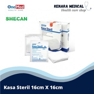 KASA STERIL ONEMED 16X16CM KASSA STERIL GAUZE SWAB