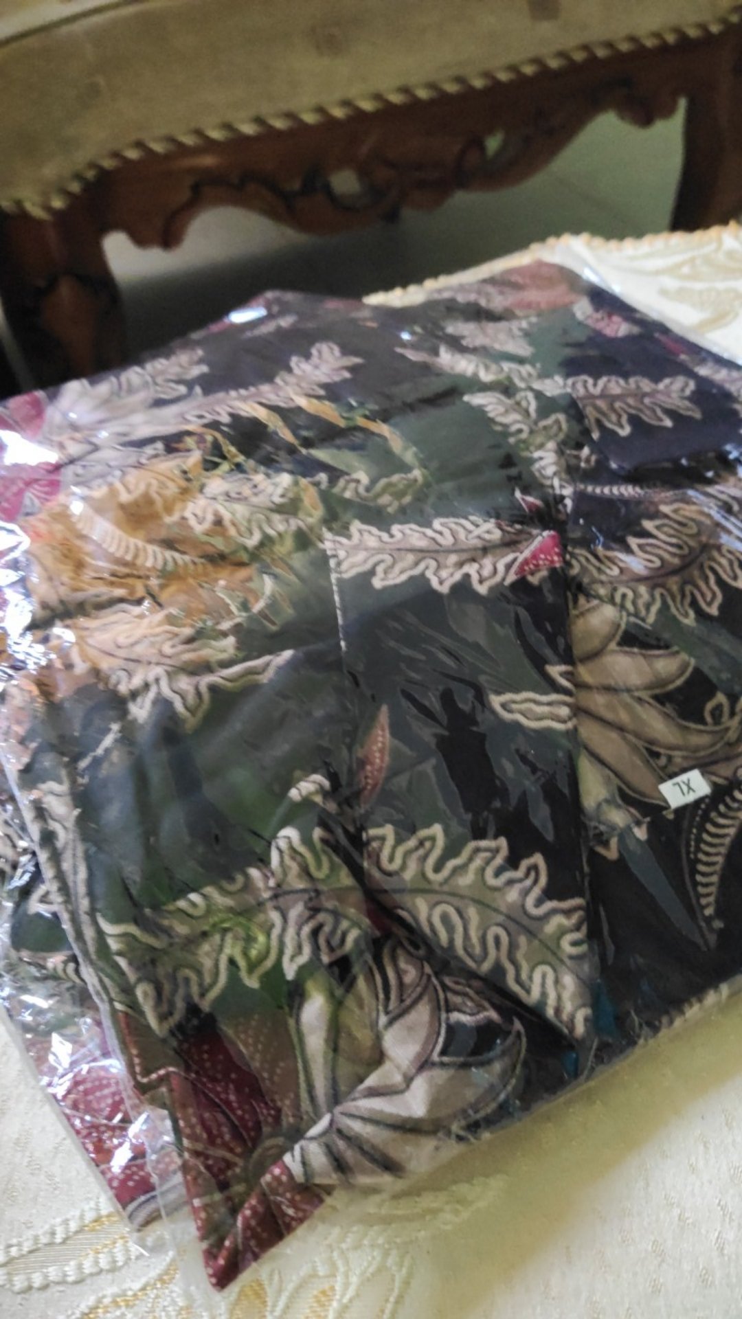 Kemeja Batik Lengan Panjang Size M L Xl Xxl