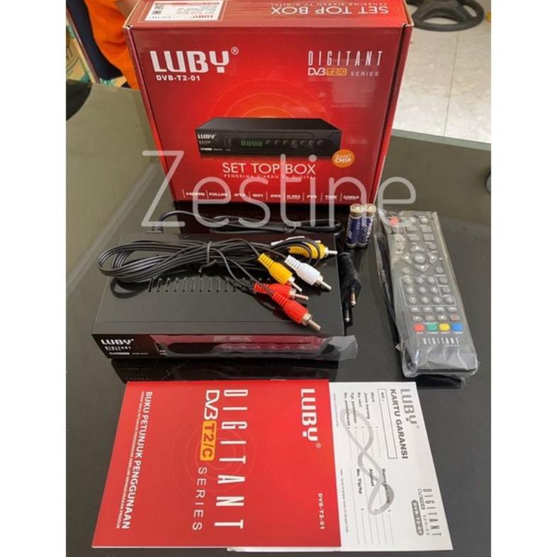 Set Top Box Tv Digital Dvb T2-01/ Stb Digital Receiver Luby / Dongle