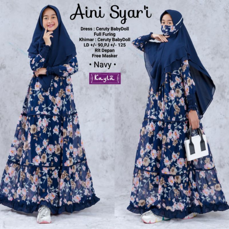 Aini syar'i Kids By Kayla