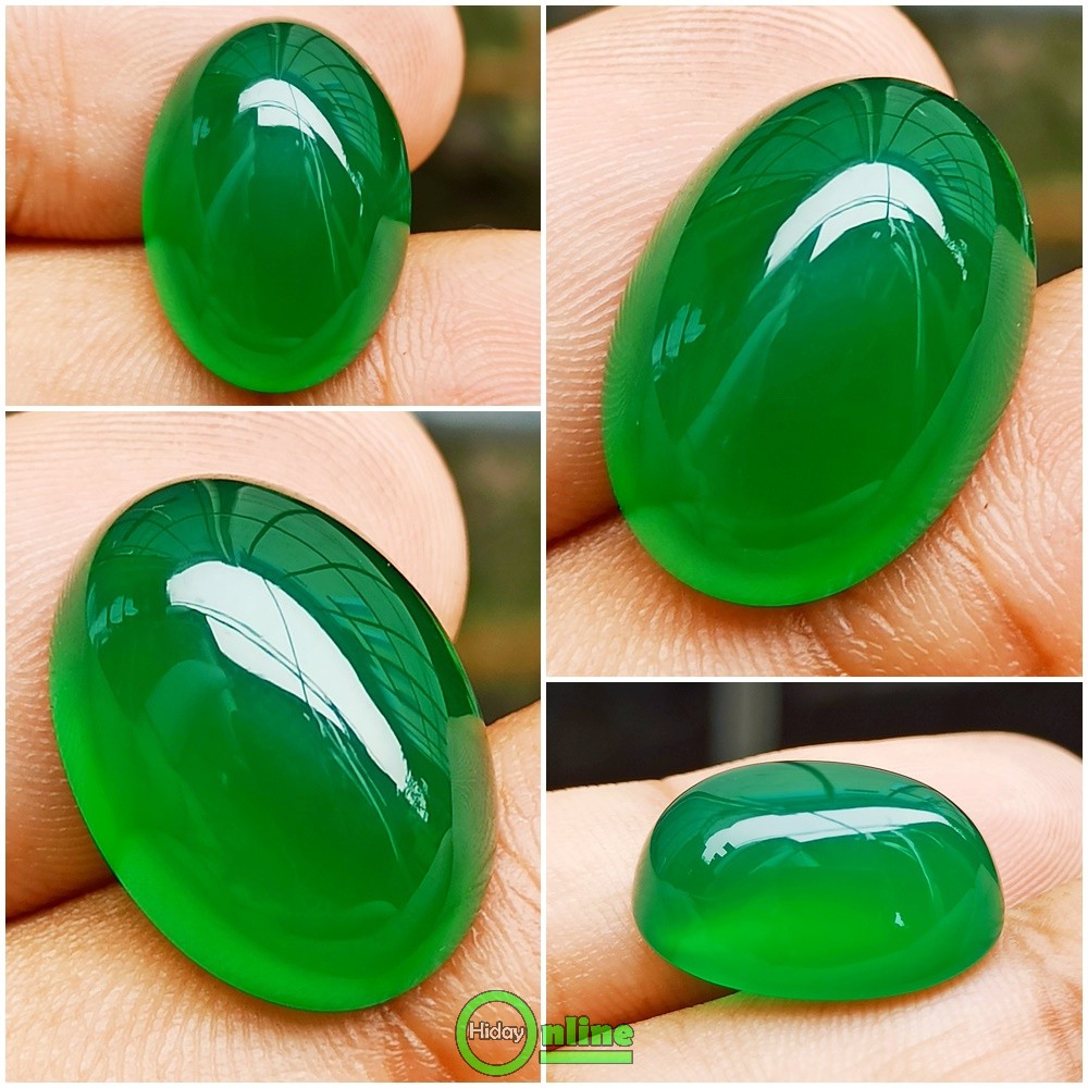 NATURAL IJO TOPAS KRISTAL (BUKAN IJO GARUT)