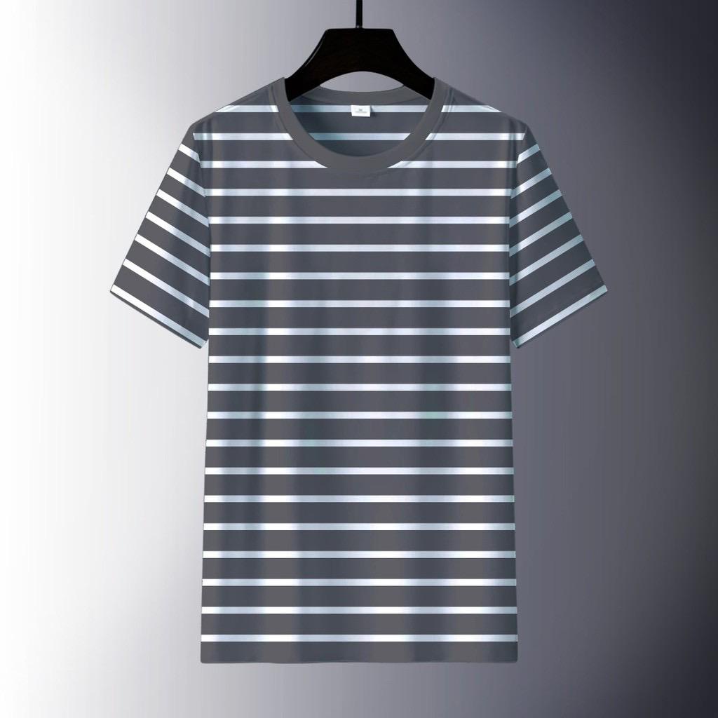 Noveli wear - Kaos stripe garis belang - belang astor | kaos salur pria dan wanita