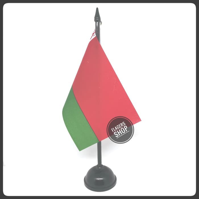

Bendera Meja Belarus + Tiang Kayu